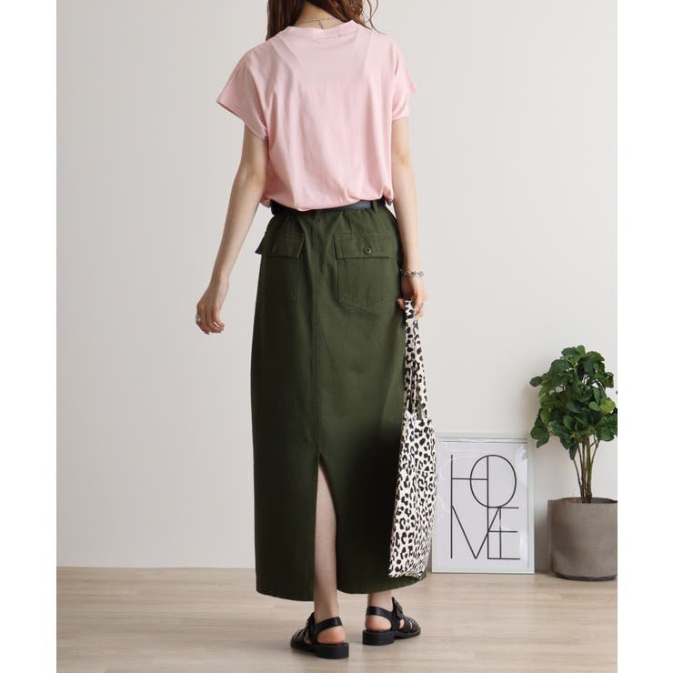 オーバーサイズモックネックチュニックTee | atONE | 詳細画像35 