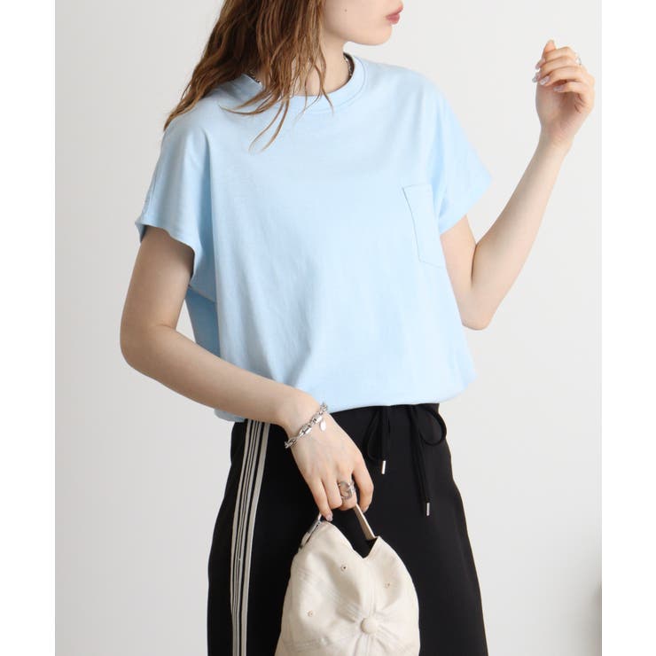 オーバーサイズモックネックチュニックTee | atONE | 詳細画像38 