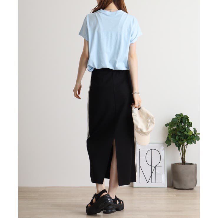 オーバーサイズモックネックチュニックTee | atONE | 詳細画像40 