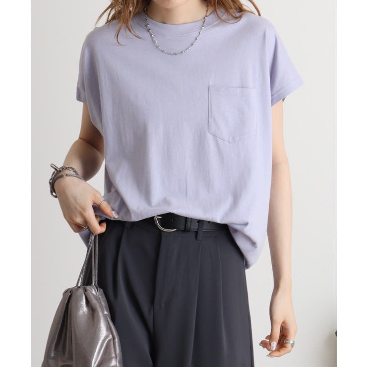 オーバーサイズモックネックチュニックTee | atONE | 詳細画像42 