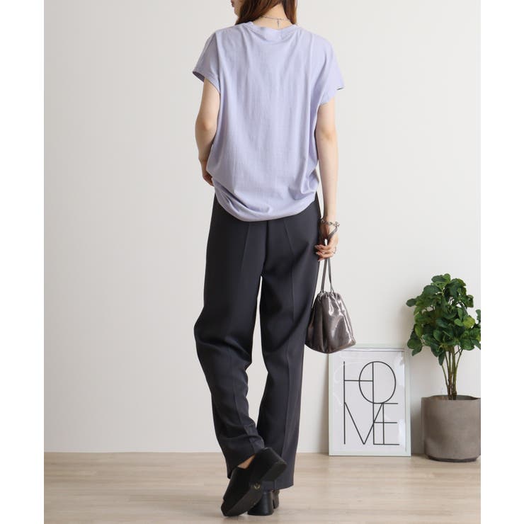 オーバーサイズモックネックチュニックTee | atONE | 詳細画像45 