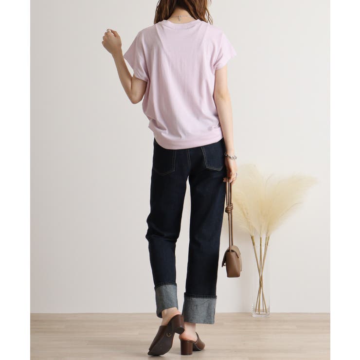 オーバーサイズモックネックチュニックTee | atONE | 詳細画像50 