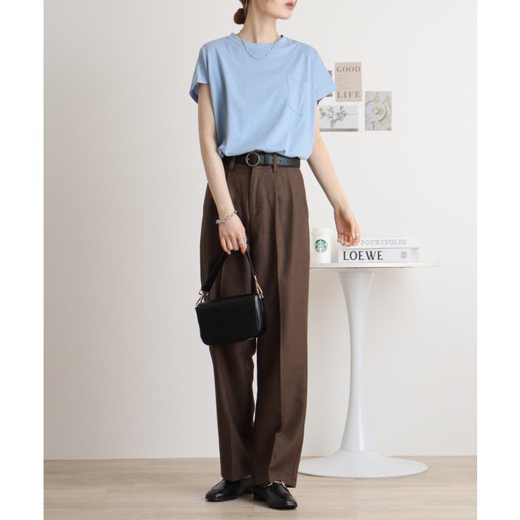 オーバーサイズモックネックチュニックTee | atONE | 詳細画像54 