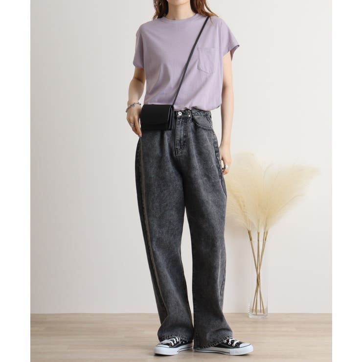 オーバーサイズモックネックチュニックTee | atONE | 詳細画像59 