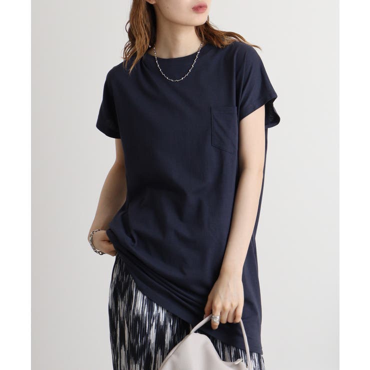 オーバーサイズモックネックチュニックTee | atONE | 詳細画像6 