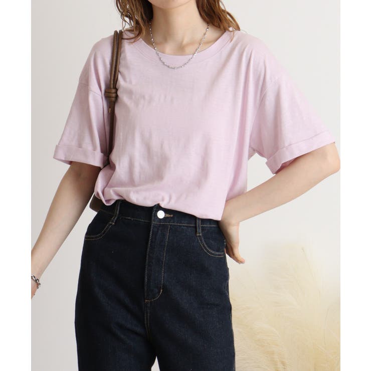 オーバーサイズUネックTee | atONE | 詳細画像33 