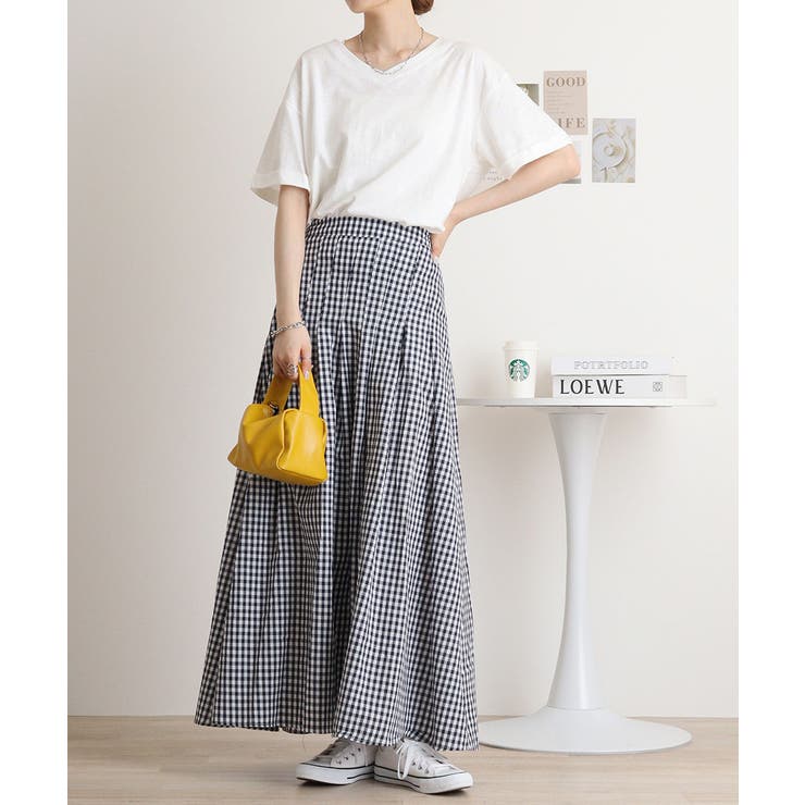 オーバーサイズVネックTee | atONE | 詳細画像29 