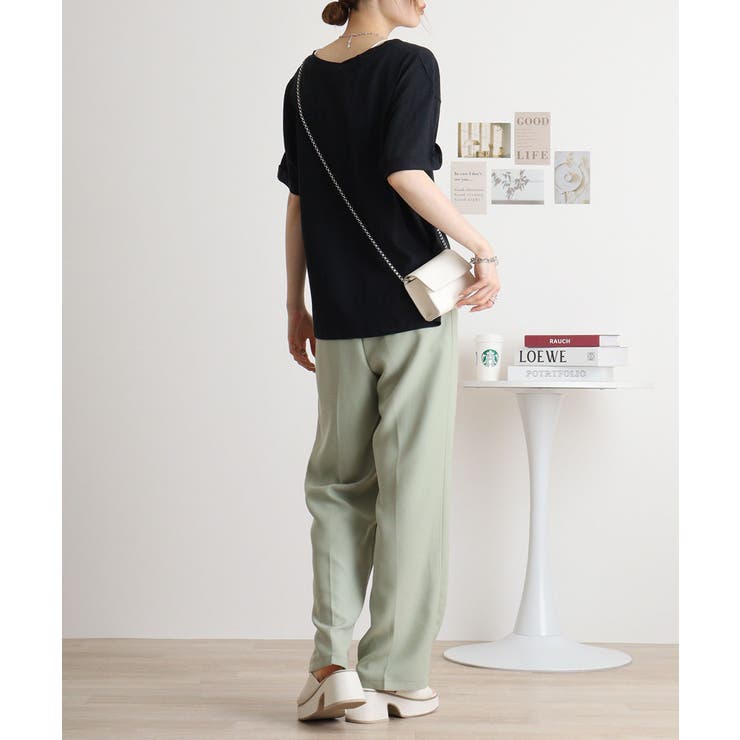 オーバーサイズVネックTee | atONE | 詳細画像5 