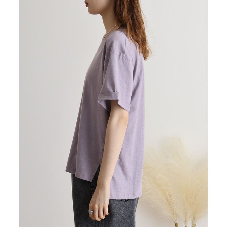 オーバーサイズVネックTee | atONE | 詳細画像63 