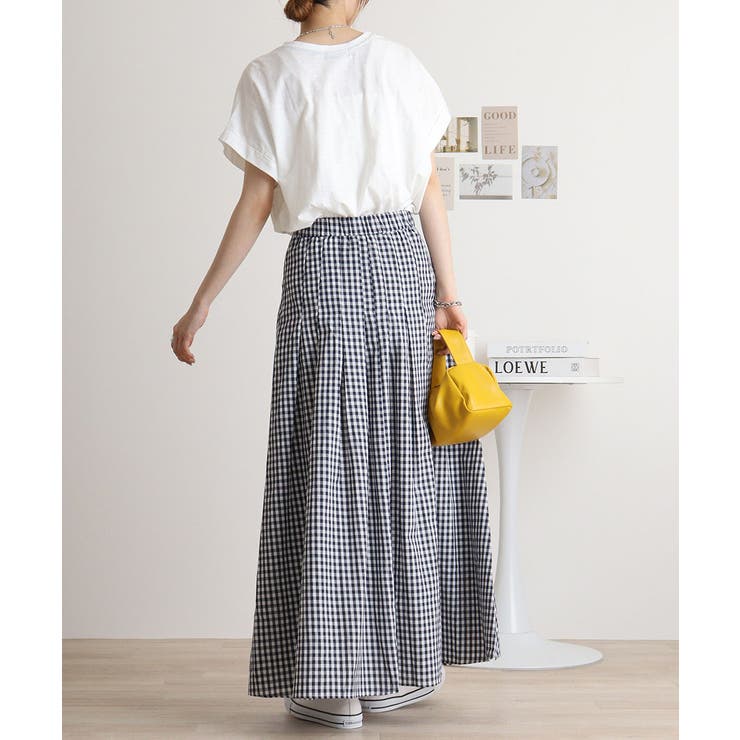 オーバーサイズポケット付きVネックTee | atONE | 詳細画像30 