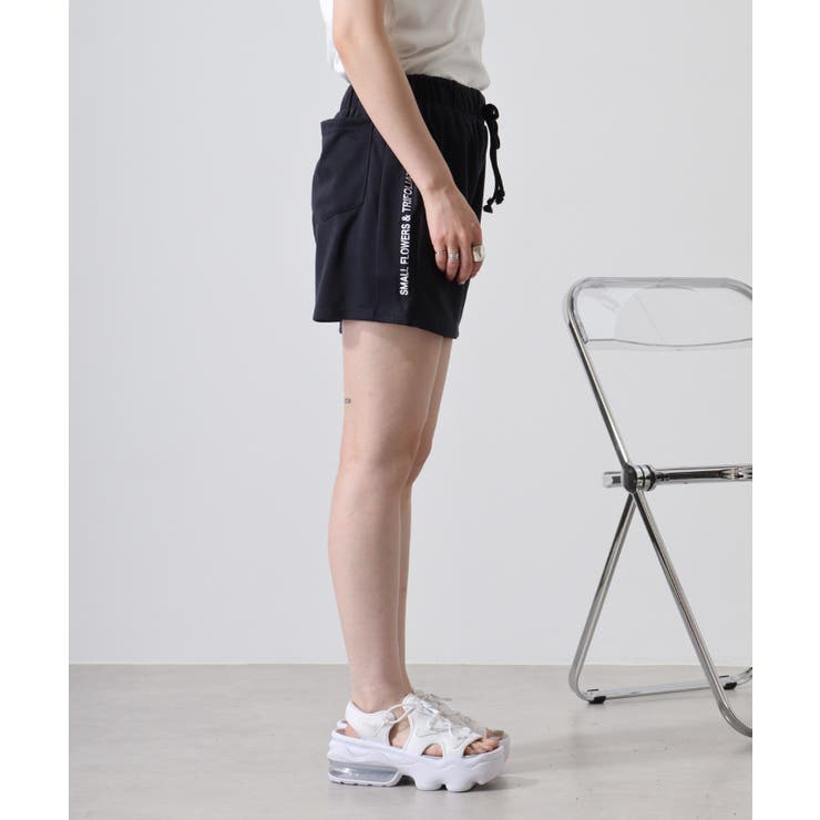 ミニ裏毛サイドロゴショートパンツ | atONE | 詳細画像12 