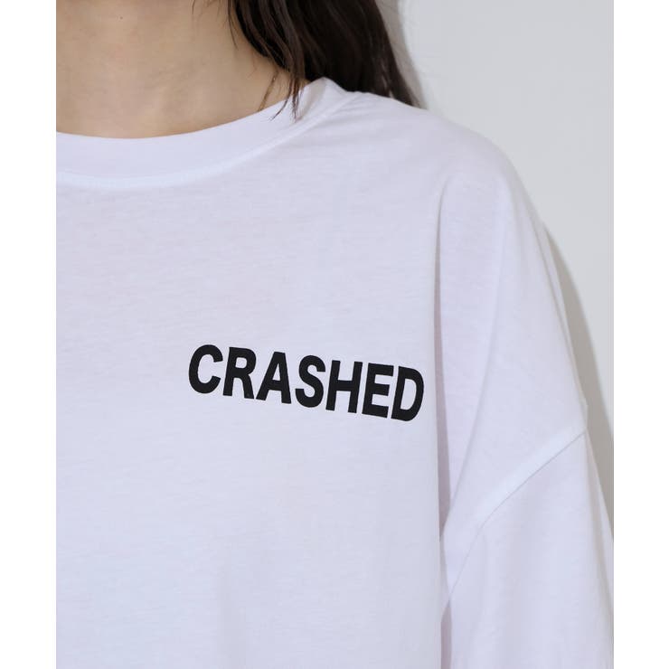 前後ロゴプリントウルトラBIGサイズTシャツ | atONE | 詳細画像22 