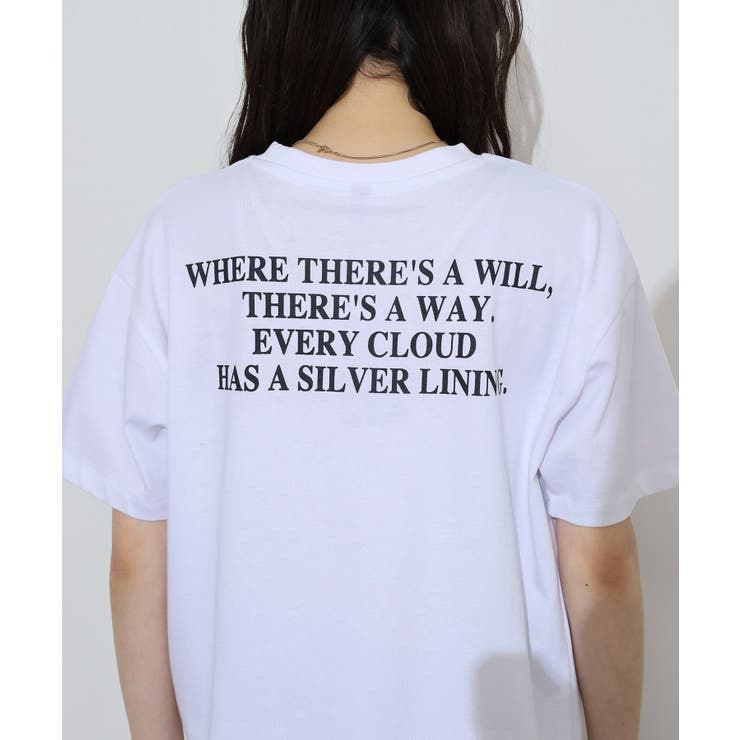 胸元刺繍ロゴBACKロゴプリントヘビーウェイトTシャツ | atONE | 詳細画像16 