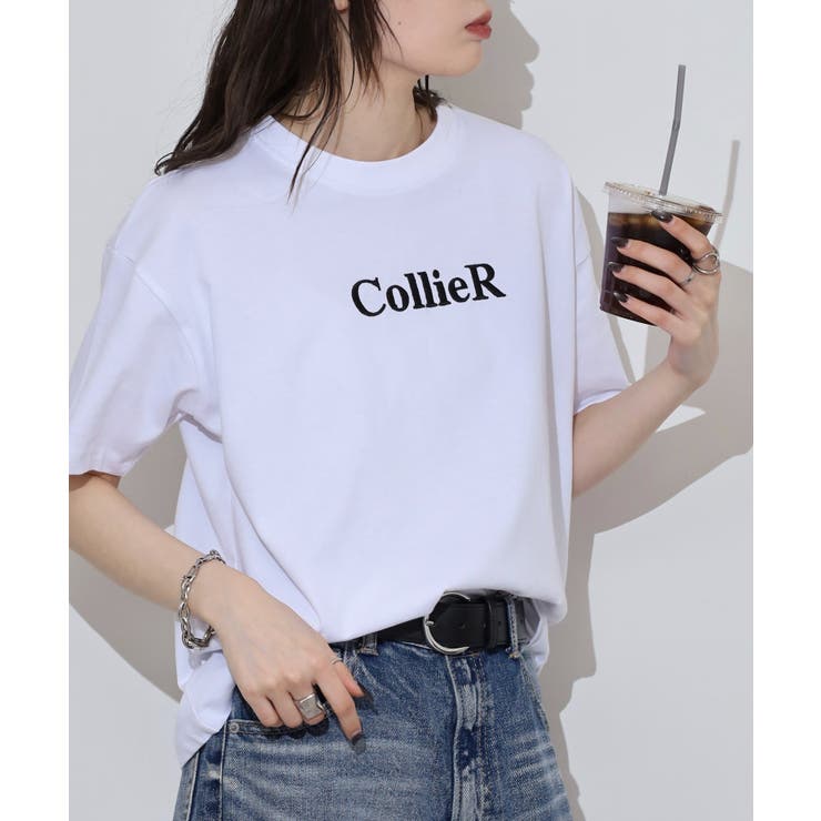 胸元刺繍ロゴBACKロゴプリントヘビーウェイトTシャツ | atONE | 詳細画像2 