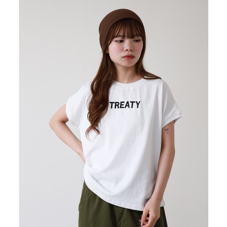 ロゴ刺繍ヘビーウェイトTシャツ | atONE | 詳細画像10 