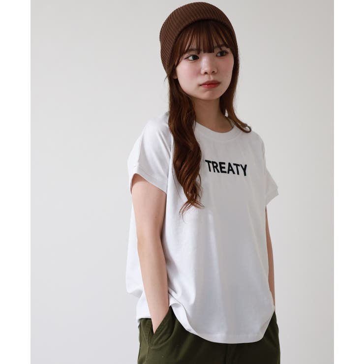 ロゴ刺繍ヘビーウェイトTシャツ | atONE | 詳細画像12 