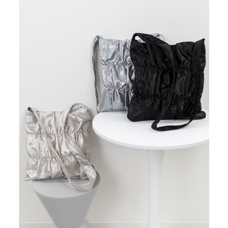 きらきらラメシャーリングショルダーバッグ | atONE | 詳細画像2 