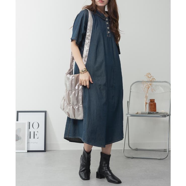 きらきらラメシャーリングショルダーバッグ | atONE | 詳細画像5 