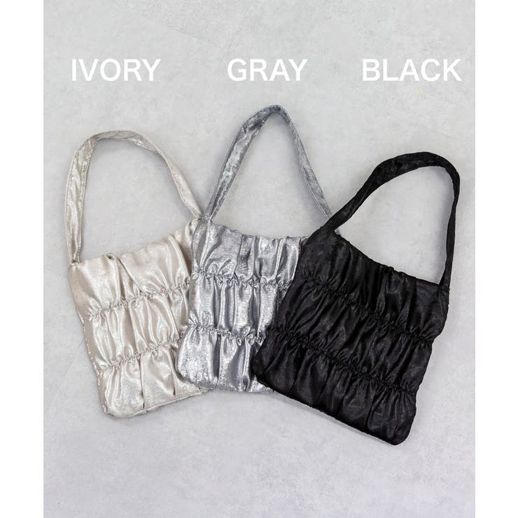 きらきらラメシャーリングミニトートバッグ | atONE | 詳細画像11 