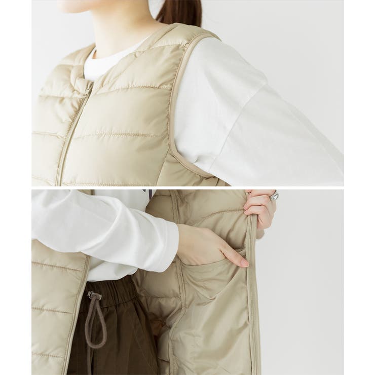 ノンカラーベスト | atONE | 詳細画像18 