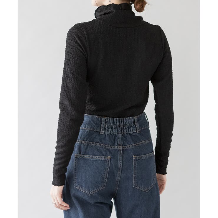 カットシャーリングメロークルーネックT | atONE | 詳細画像10 