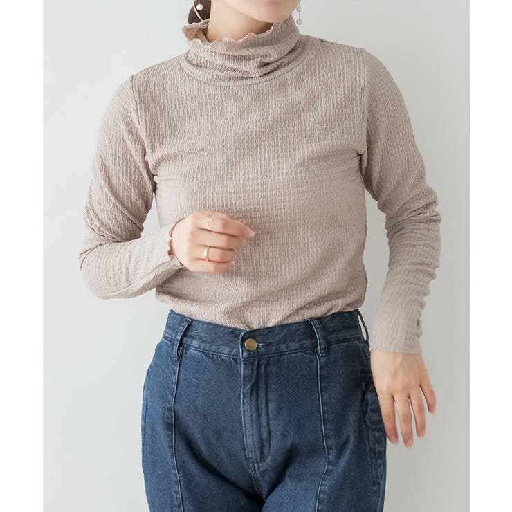 カットシャーリングメロークルーネックT | atONE | 詳細画像21 