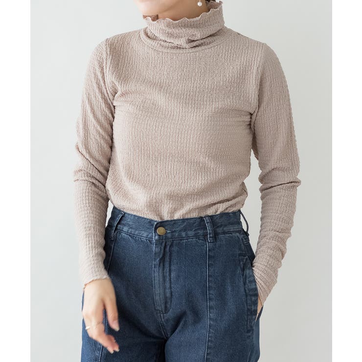 カットシャーリングメロークルーネックT | atONE | 詳細画像22 