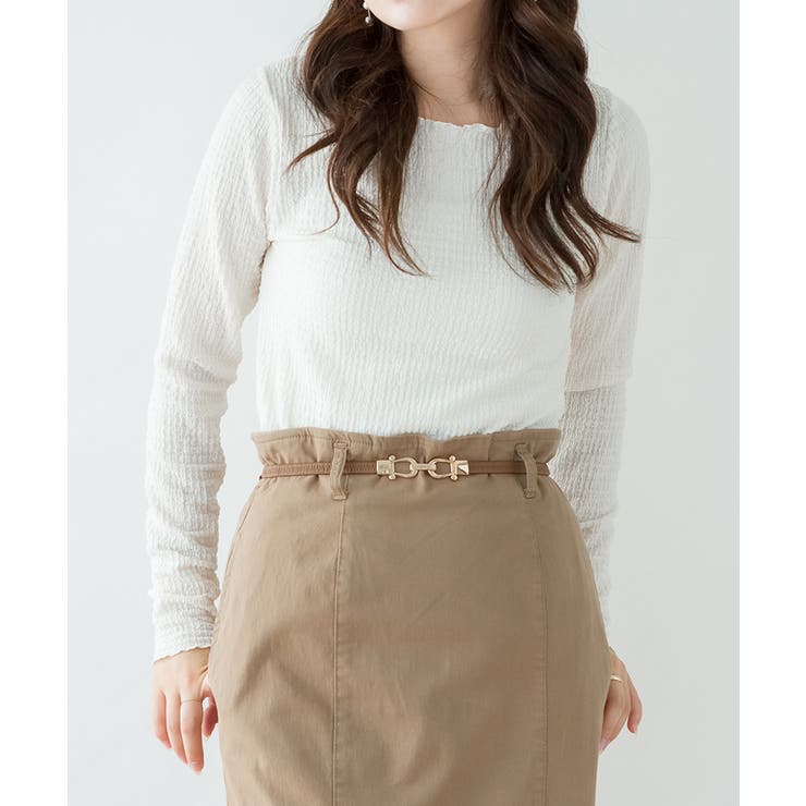 カットシャーリングメロークルーネックT | atONE | 詳細画像28 