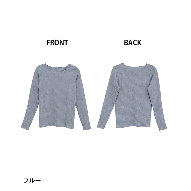 カットシャーリングメロークルーネックT | atONE | 詳細画像36 