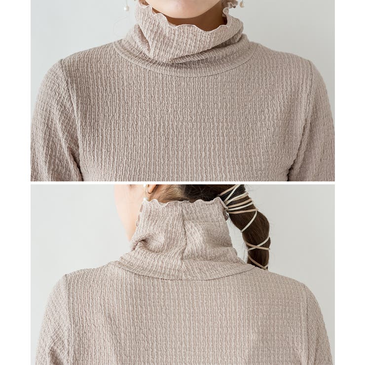 カットシャーリングメロークルーネックT | atONE | 詳細画像39 