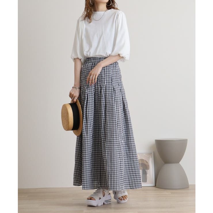 袖口ボリューム布帛切替プルオーバー | atONE | 詳細画像9 