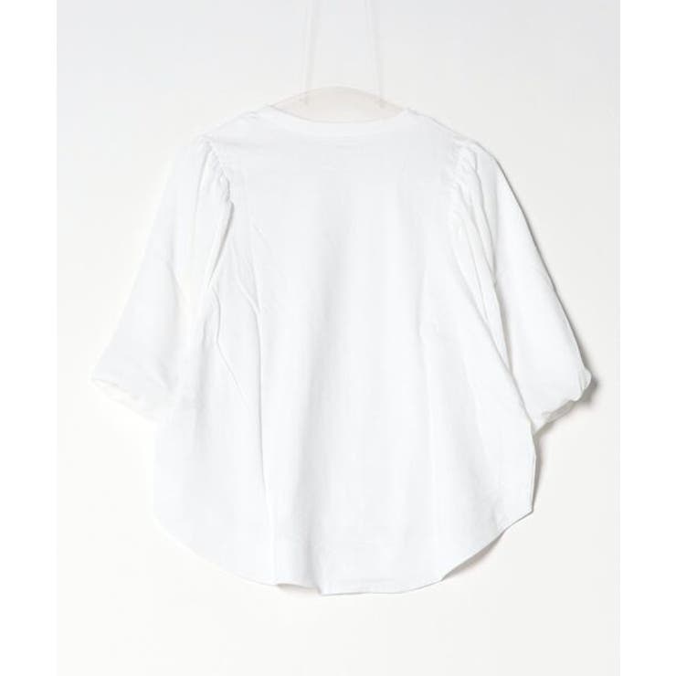 袖口ボリューム布帛切替プルオーバー | atONE | 詳細画像26 