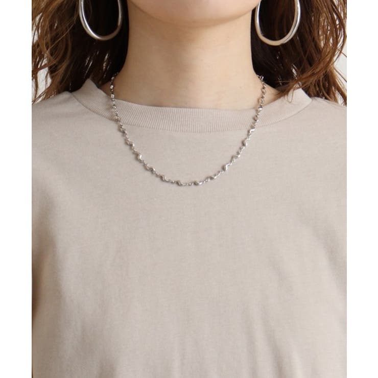 袖口ボリューム布帛切替プルオーバー | atONE | 詳細画像30 