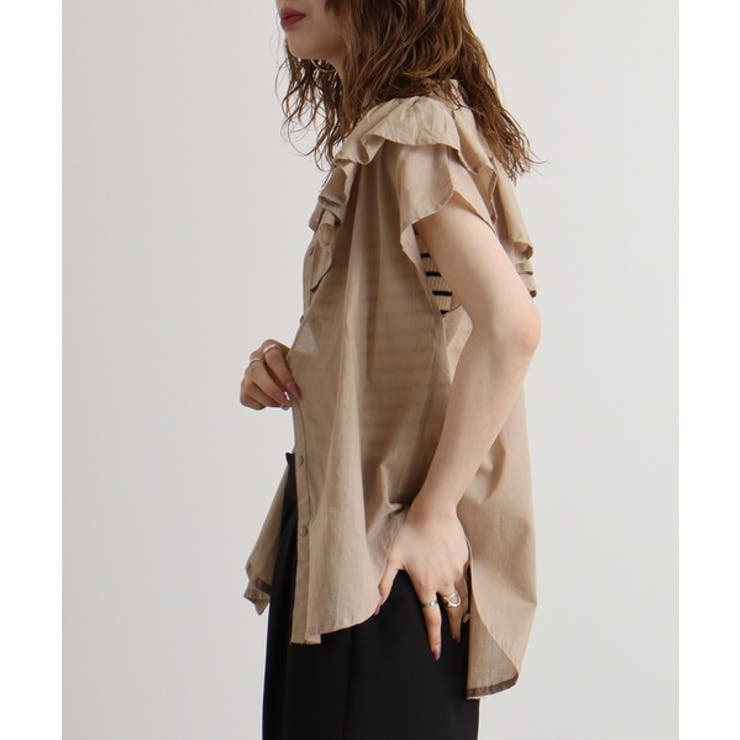 フリルブラウス | atONE | 詳細画像13 