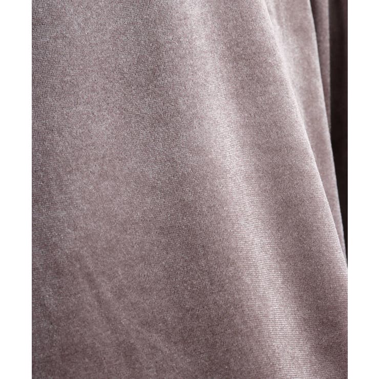 カットベロアメロークルーネックロンT | atONE | 詳細画像22 