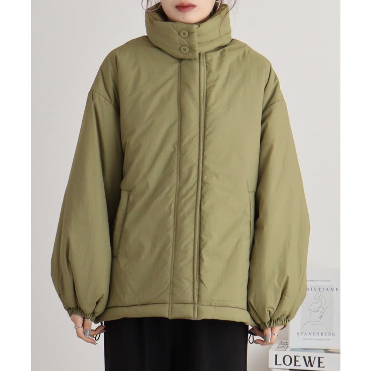 ハイネック衿取り外し2wayブルゾン | atONE | 詳細画像17 