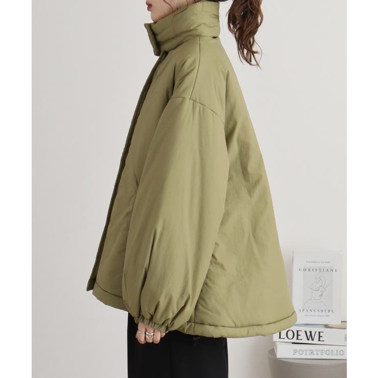 ハイネック衿取り外し2wayブルゾン | atONE | 詳細画像18 