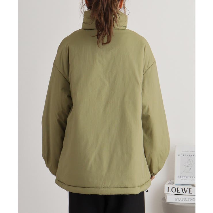 ハイネック衿取り外し2wayブルゾン[品番：ATOW0001178]｜atONE（アット