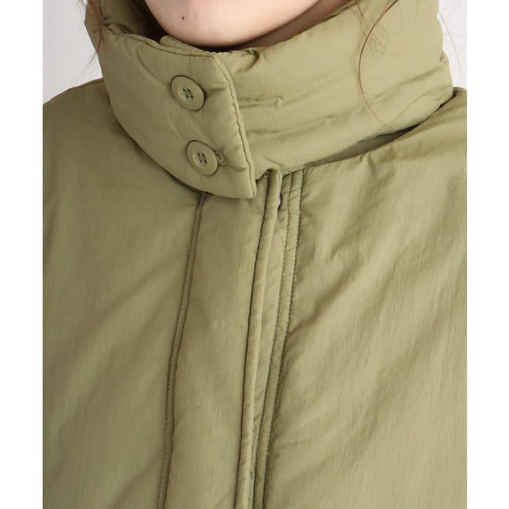 ハイネック衿取り外し2wayブルゾン | atONE | 詳細画像20 