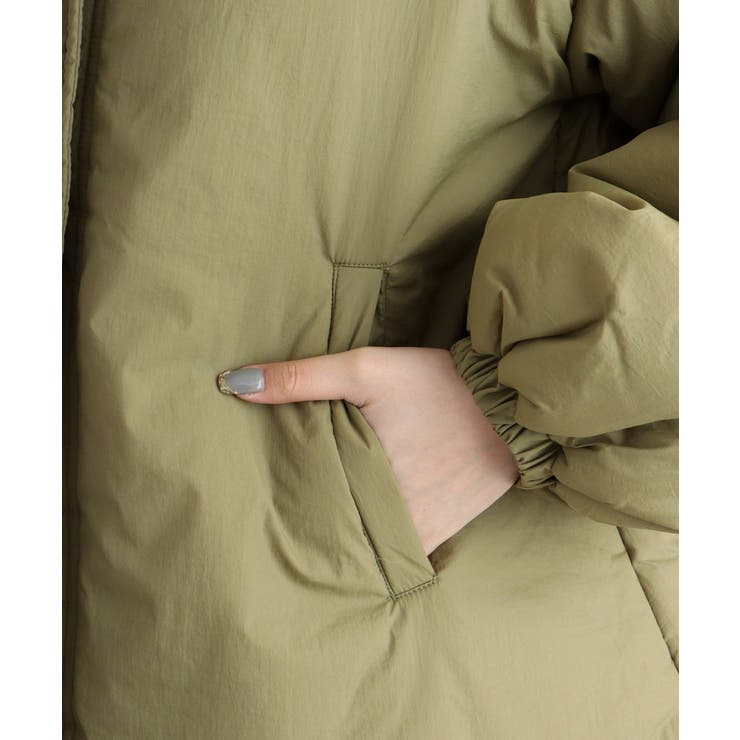 ハイネック衿取り外し2wayブルゾン | atONE | 詳細画像22 