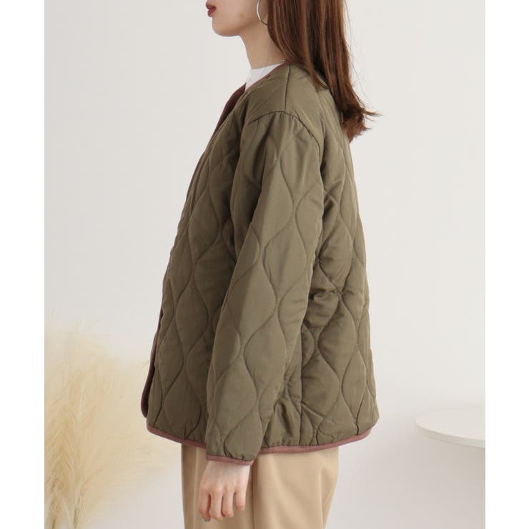 ATON ノーカラー ジャケット COMPACT WOOL | ノーカラージャケット / ATON | ファッション通販