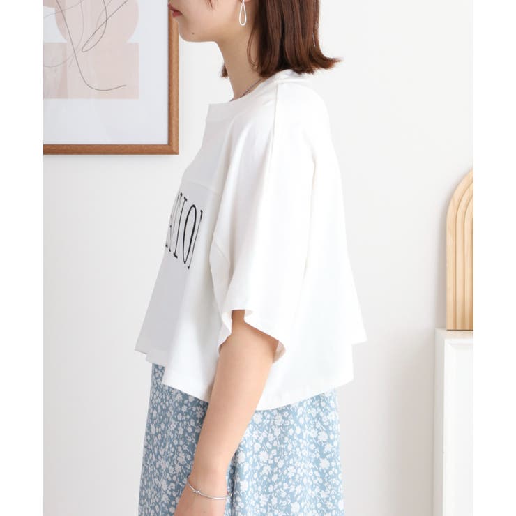 レーヨンキャミOP＋ペイズリーアラベスク柄天竺Tシャツアンサンブル | atONE | 詳細画像11 