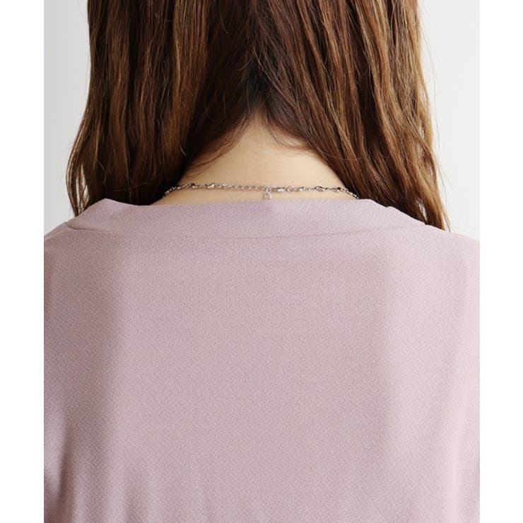 梨地カットＶネックカーデ | atONE | 詳細画像29 