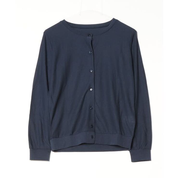 梨地カットクルーネックカーデ | atONE | 詳細画像24 