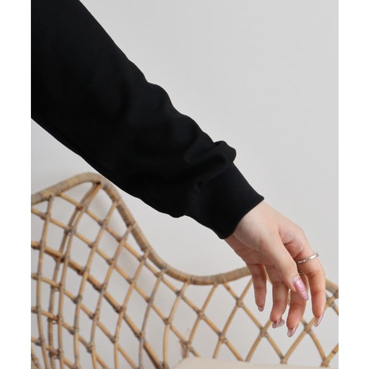 梨地カットクルーネックカーデ | atONE | 詳細画像32 