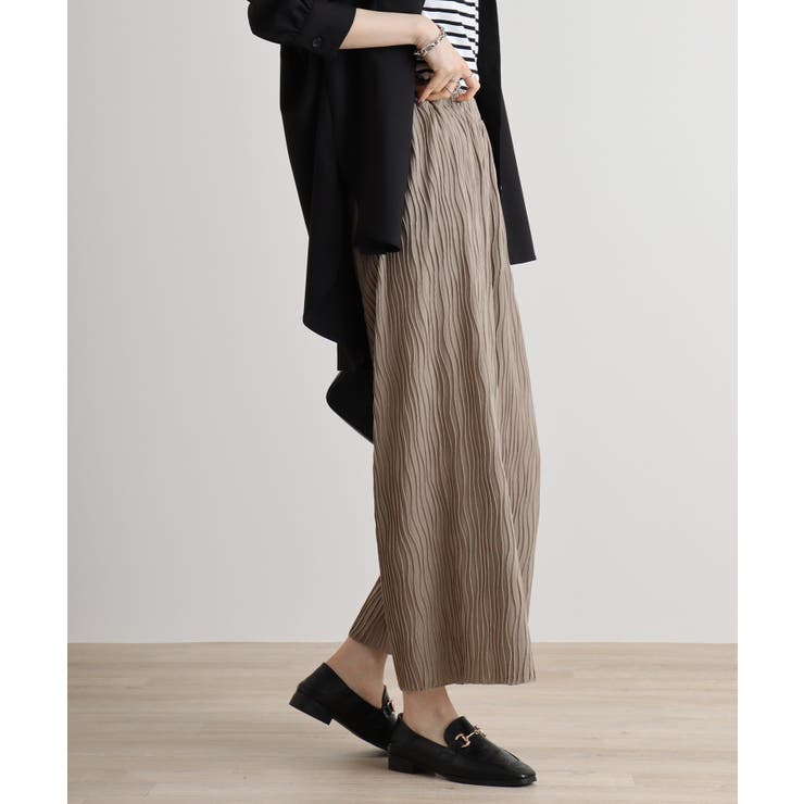 リップルストライプパンツ | atONE | 詳細画像8 