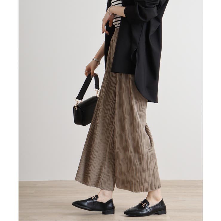 リップルストライプパンツ | atONE | 詳細画像9 