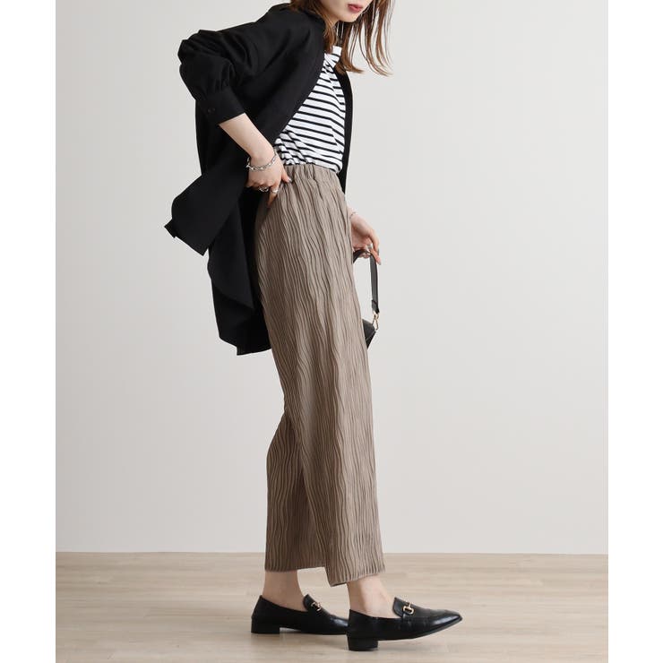 リップルストライプパンツ | atONE | 詳細画像12 