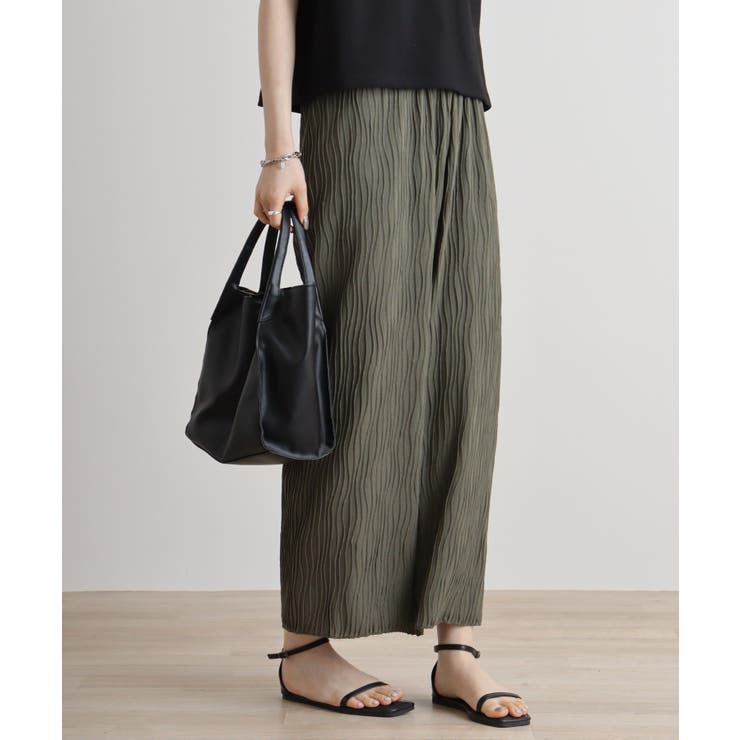 リップルストライプパンツ | atONE | 詳細画像15 