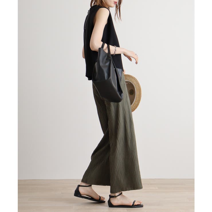 リップルストライプパンツ | atONE | 詳細画像17 